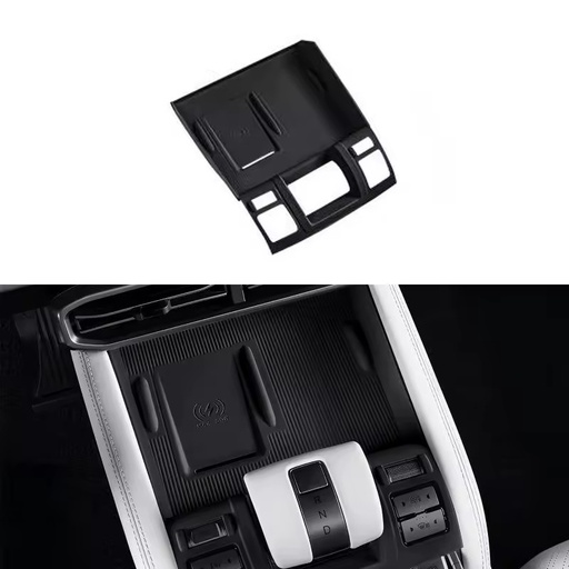 For Formula Leopard Titanium 3 Car Center Console Silicone Pad the Expansion Box of the Central Console Anti-drop Storage Box