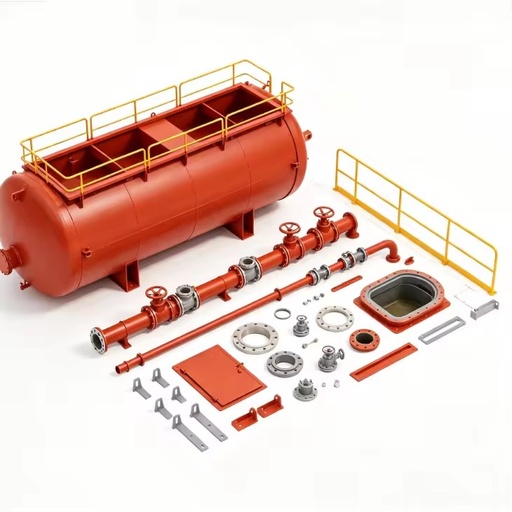Skid Mounted Mud Circulation Tank, Integrated Drilling Fluid Storage Tank with Solid Control Equipment for Onshore