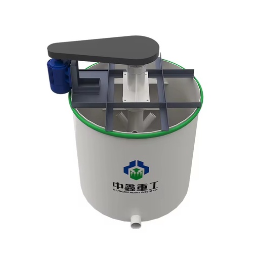 Heavy Duty Wear-Resistant Rubber Lined Agitator Tank for Mining Slurry Mixing