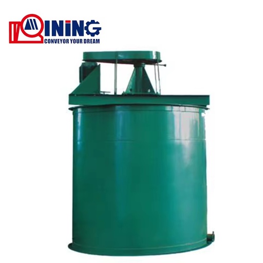 Double Impeller Slurry Mixing Tank High Efficiency Mining Agitation Tank for Heavy Duty Mineral Processing