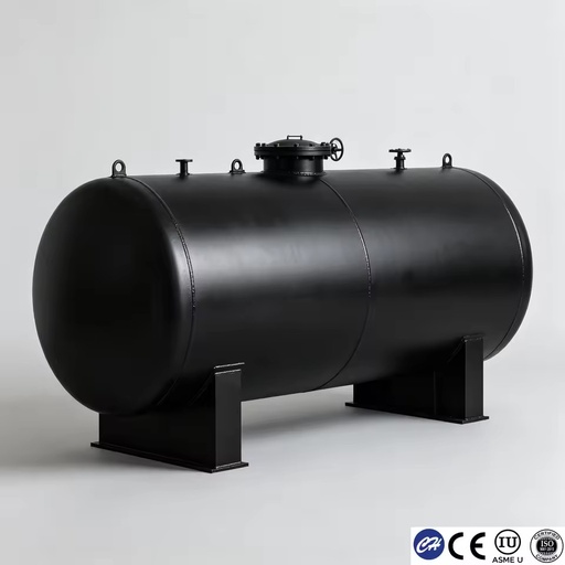 Above Ground Horizontal Diesel Tank 5000-120000L Carbon Steel Fuel Oil Storage with Pump ASME CE Factory for Industrial Use