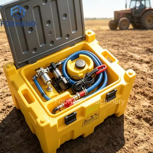 High-performance Durable HDPE Portable Fuel Tank, Shockproof diesel tank Industrial Machinery 120L 230L 500L 1000L
