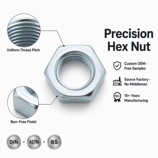 High Quality Carbon Steel Multi-Specification Nut