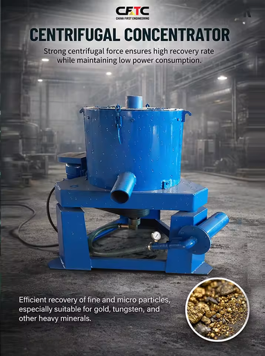 Small Dry Gold Continous Centrifugal Concentrator Concentrador De Oro