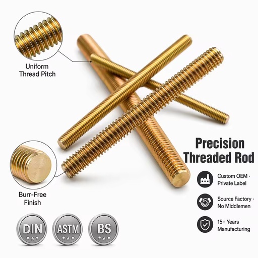 High Quality 8.8 Grade Multi-Spec Carbon Steel Galvanized Thread Rod