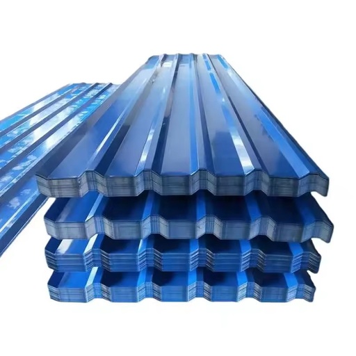 RAL Color Coated Corrugated Sheets Galvanized/PPGI Wave/Trapezoidal Plate TISI Certified | Welding&Bending for Building Roofing