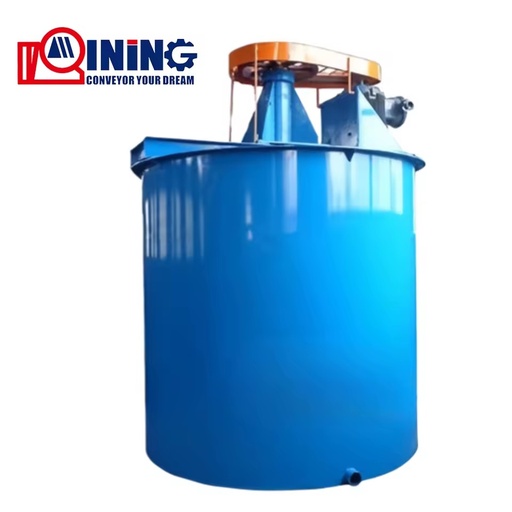Rubber Lined Chemical Mixing Tank for Mining Anti-corrosive Ore Slurry Agitator Tank for Gold Flotation