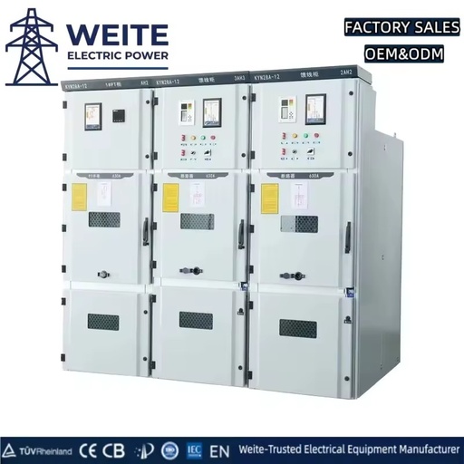 Medium Voltage Switchgear Electrical Cabinet Drawout Type Smart Monitoring Long Service Life for Manufacturing Facility