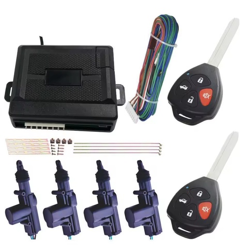 2023 High Quality Electric Actuator DC Motor Remote Control Car Central Locking System with Lock & Unlock & Trunk Release