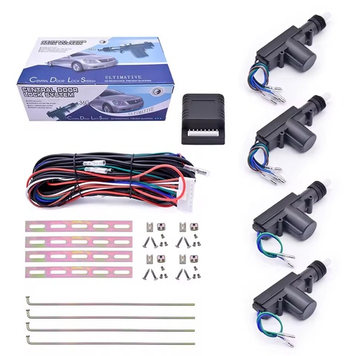 Car Central Locking System - 12/24V, Waterproof, Smart Door Lock, Central Lock Actuator