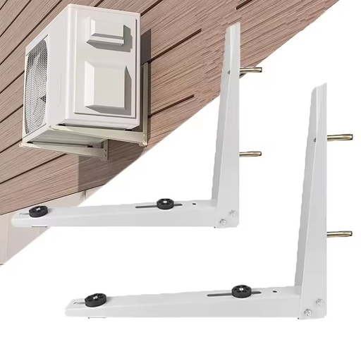 HVAC Air Conditioner Foldable Heavy-Duty Bracket Unit Adjustable Mounting Support Heat Pump Mini Split AC Wall Mounting Brackets