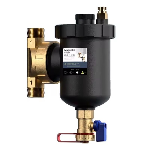360 Automatic Magnetic Pre-Filter for Home Office Water Heating and Purifier with Brass Material and Easy Magnetic Separator