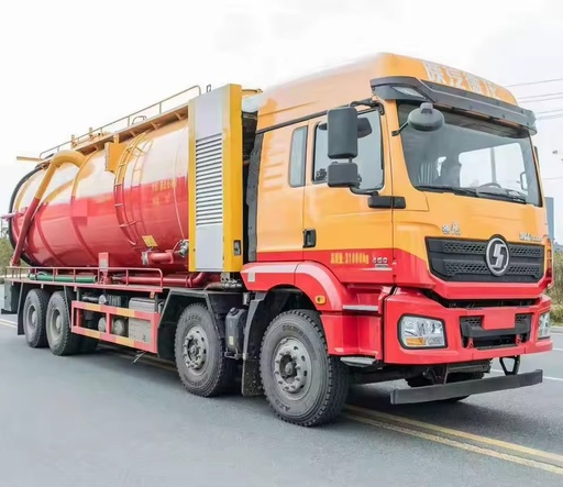 Heavy Duty Oilfield Vacuum Sewage Suction Truck 6x4 Drilling Mud Sludge Suction Truck