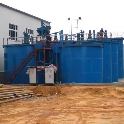 High Quality Double-Impeller Leaching Tank Ore Agitation Tank Cummins Engine 6-8ton Capacity High Efficiency for Gold Separation