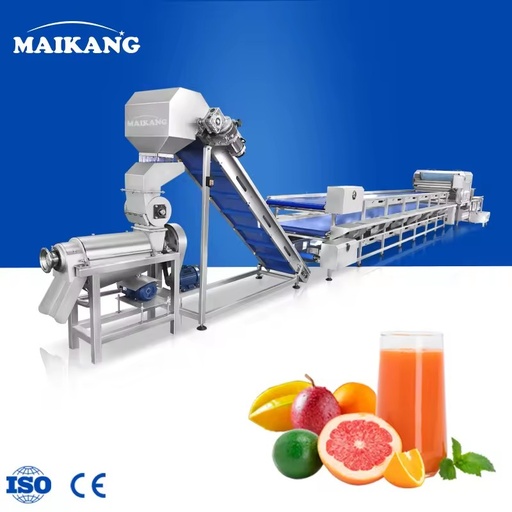 Complete Various Fruits Juice Production Processing Line