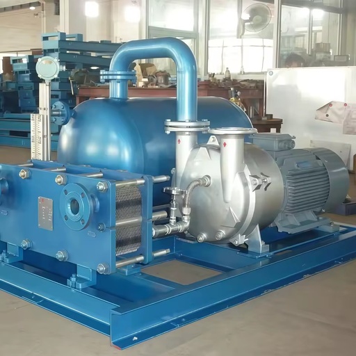 Grade PLC Controlled Explosion-Proof Motor Stainless Steel 304/316 Central Vacuum Solution Paper Pump