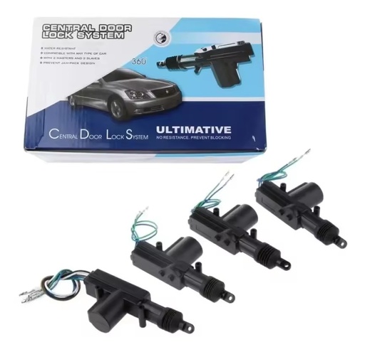 Factory Direct Wholesale Universal DC 12V Car Central Locking System Auto Electric Door Central Lock Actuator Ocking Motor
