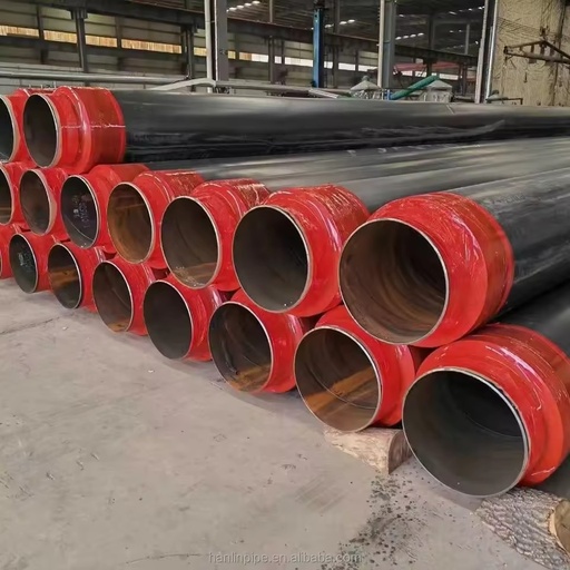 PE-RT II Foam Insulated Eco-Friendly Steel Pipe 20-3620mm Custom for Underground Hot Water Heating Insulation Pipe