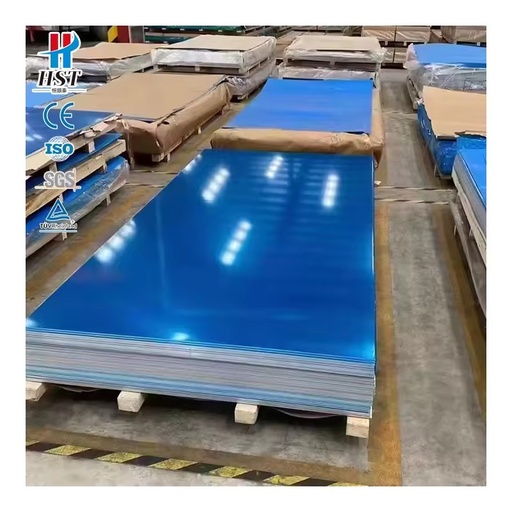EN 485-2 1050 1070 2024 Aluminum Sheet Roll 2mm 4mm 6mm Cold Rolled Mirror Polished Corrosion Resistant Aluminum Sheet