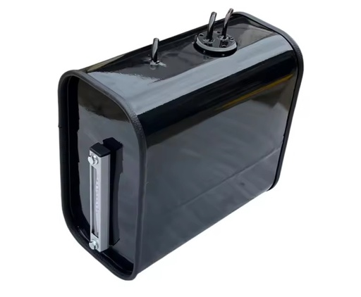 Customizable Hydraulic Oil Tank 410x210x380mm Iron Material for Rotary Tiller 28L Capacity New 6-Month Warranty
