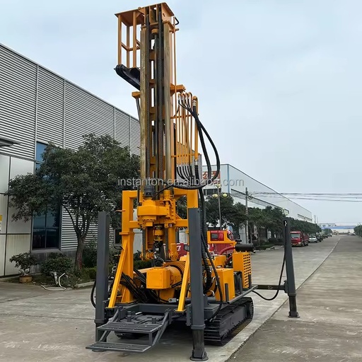 JDL280/JDL350 Diesel Engine Mud Pump Bearing Water Well & Rock Drilling Rig 200-300m Depth Portable