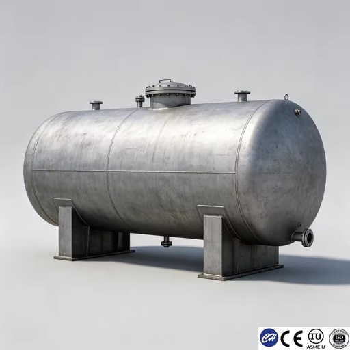 Custom Horizontal Diesel Fuel Tank 1000-60000L Carbon Steel for Generator Mining ASME CE ISO Manufacturer for Industrial Use