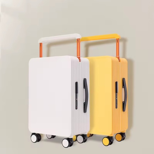 Wholesale OEM ODM Light Weight Modern Custom Printed PC Aluminium Frame Durable Multi Color Wheels TSA Lock Spinner Luggage Set