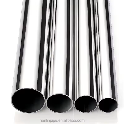 High Precision Cold Rolled Seamless Stainless Steel Alloy Tubing Round Section for Fluid Transport Oil Free