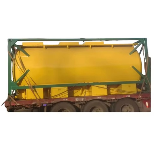 JSXU 26000 Liters Cooking Oil 3 Silo Tank Container T11 ISO Tank 20' Length 4 Bar Working Pressure