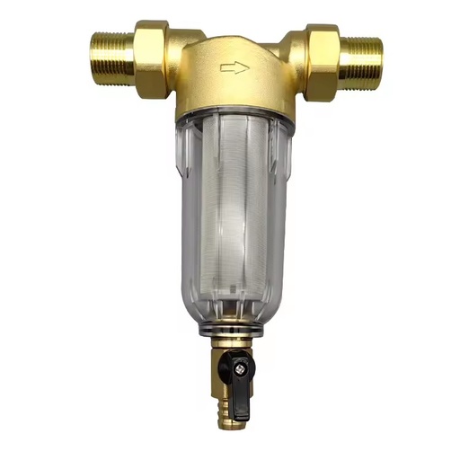 1/2\" 3/4\" 1\" Inch Household Whole House Water Filter Central Water Purifier Copper Port Cleaner Filter Manual Descaling