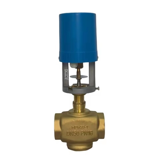 Proportional Integral Two-Way Valve VG7000 Series DN50 PN16 0-95C Central Air Conditioning Steam HVAC Flow Control Valve