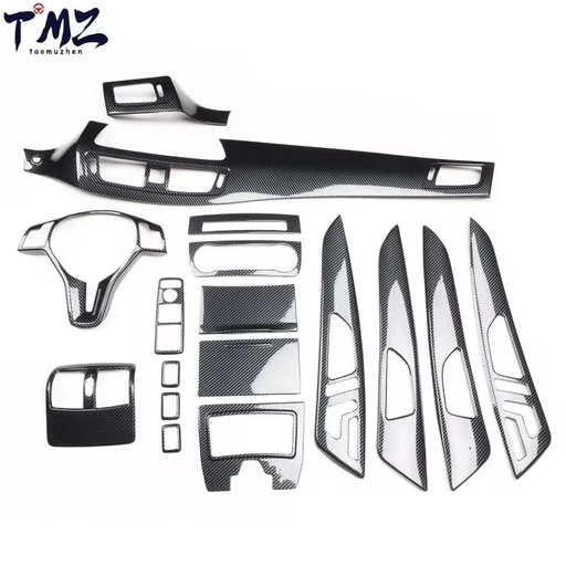 Car Interior Trim Patch Dashboard Interior Anti-Scratch Interior Accessories for Mercedes CLS-Class 2012-2013 Left-hand Drive