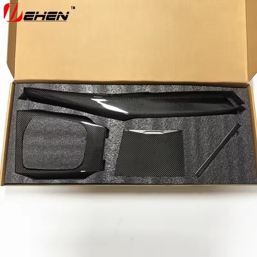 RHD Carbon Fiber Car Dashboard Trim Inner Central Control Panel Trim For BMW G42 G20 G21 G28 G22 G23 G26 M2 G87 M3 G80 M4 G82G83