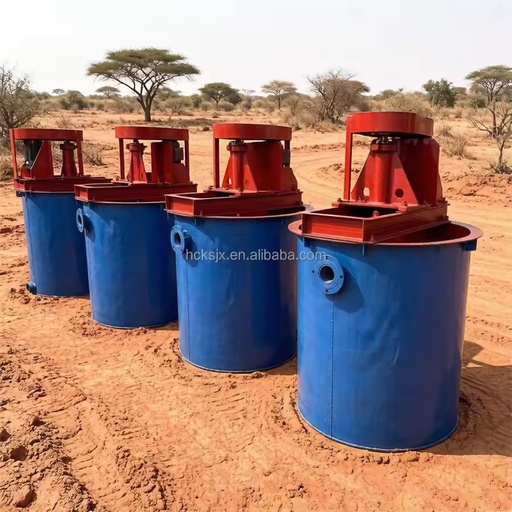 RJ1000*1000 Minining Gold Ore Agitation Leaching Tank Mixing Tank with Agitator