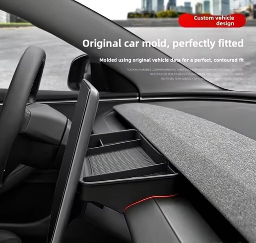 For the Refreshed Tesla Model 3/Y/YL; Central Dashboard ETC and Tissue Storage Box Accessory Silicone Gel