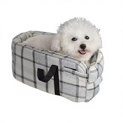 Car Central Control In-Car Pet Bag with Handle Rectangular Design for Dogs & Cats <=12kg Capacity CW399 Model