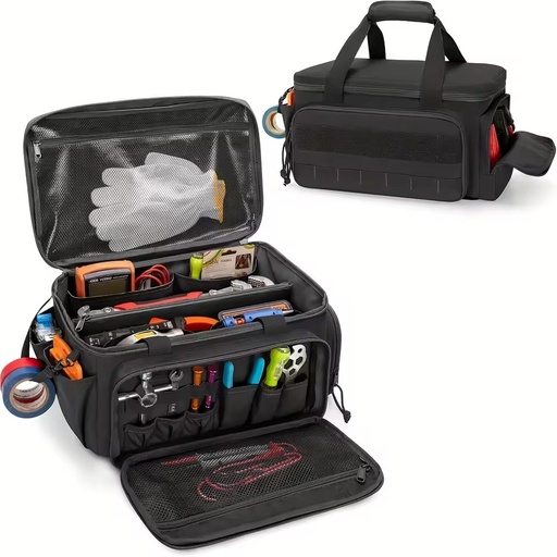 New Style Portable Handbag with Large Capacity for Storing Hardware Tools Oxford Fabric, Thick and Durable Tactical Tool Bag