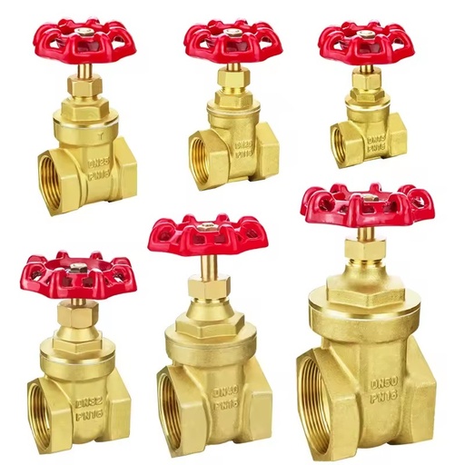 High Quality 1/2-4 Internal Thread Brass Gate Valve Used for Corrosion-resistant Brass Gate Valves in Water HVAC/piping Systems