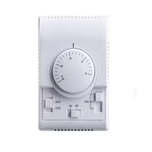 Manual Central Air Conditioner FCU Cooling Thermostat