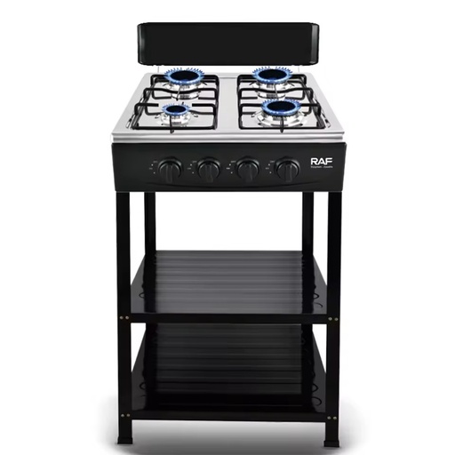RAF Freestanding Home Cooking Stove Uniform Heat Cooking Gas Stove Home 4 Burners Gas Stove