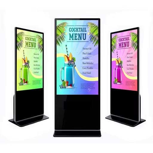 Windows Android 43-Inch Touch Screen Advertising Player LCD Kiosk Floor Stand Digital Signage for Retail Store/Shopping