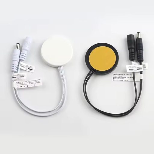DC12V Wooden Board LED Touch Sensor Dimmer Switch 5A 60W Hidden Surface Switch for Smart Furniture Lights