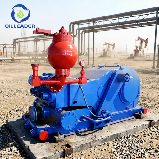 F1000 Triplex Mud Pump Oilfield Deep Well Drilling Rigs High Pressure Certified 1-Year Warranty 1000HP Diesel/Electric