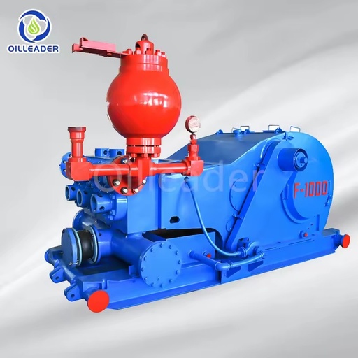 F1000 Mud Pump High Quality Triplex Mud Pump 1 Year Warranty Horizontal Directional Drilling Oilfield