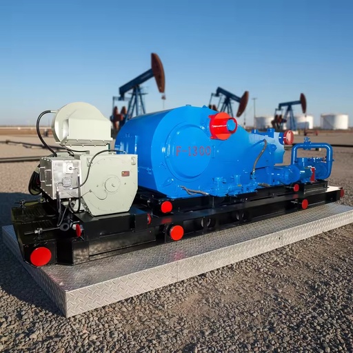 F1300 Mud Pump Triplex Mud Pump Oilfield Deep Well Drilling Rigs High Pressure Certified 1-Year