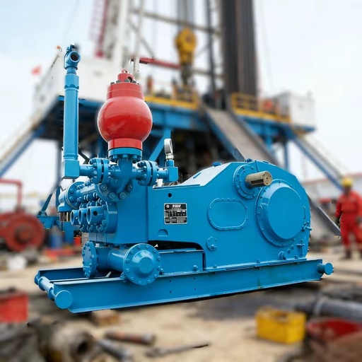 Second-hand F-1600 Durable Three-Cylinder Mud Pump for Oil Fields with 1 Year Warranty and Machinery for Report