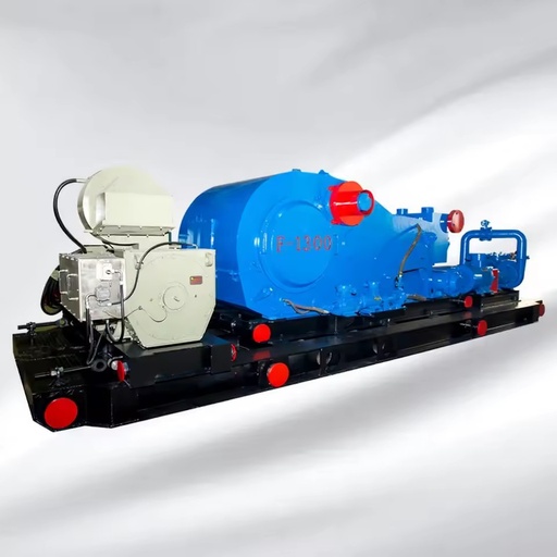 F-1300 Triplex Mud Pump Oilfield Deep Well Drilling Rigs High Pressure Certified 1 Year Diesel/Electric Driven Long
