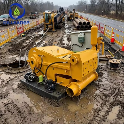 3DP-2800S Diesel/Electric Driven Mud Pump Horizontal Directional Drilling Rig High Pressure Large Flow Trenchless