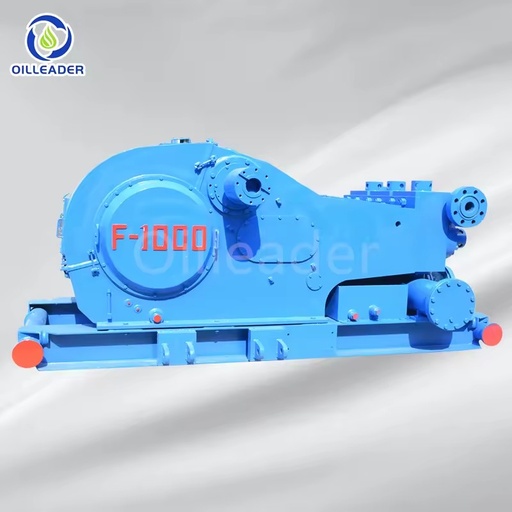 F1000 Mud Pump High Quality High Pressure Triplex Single-Acting Reciprocating Oil Drilling Rig