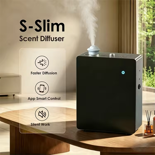 S600 Stylish Wall Mount Aroma Diffuser Machine Commercial Grade 150ml Capacity HVAC System Scent Machine